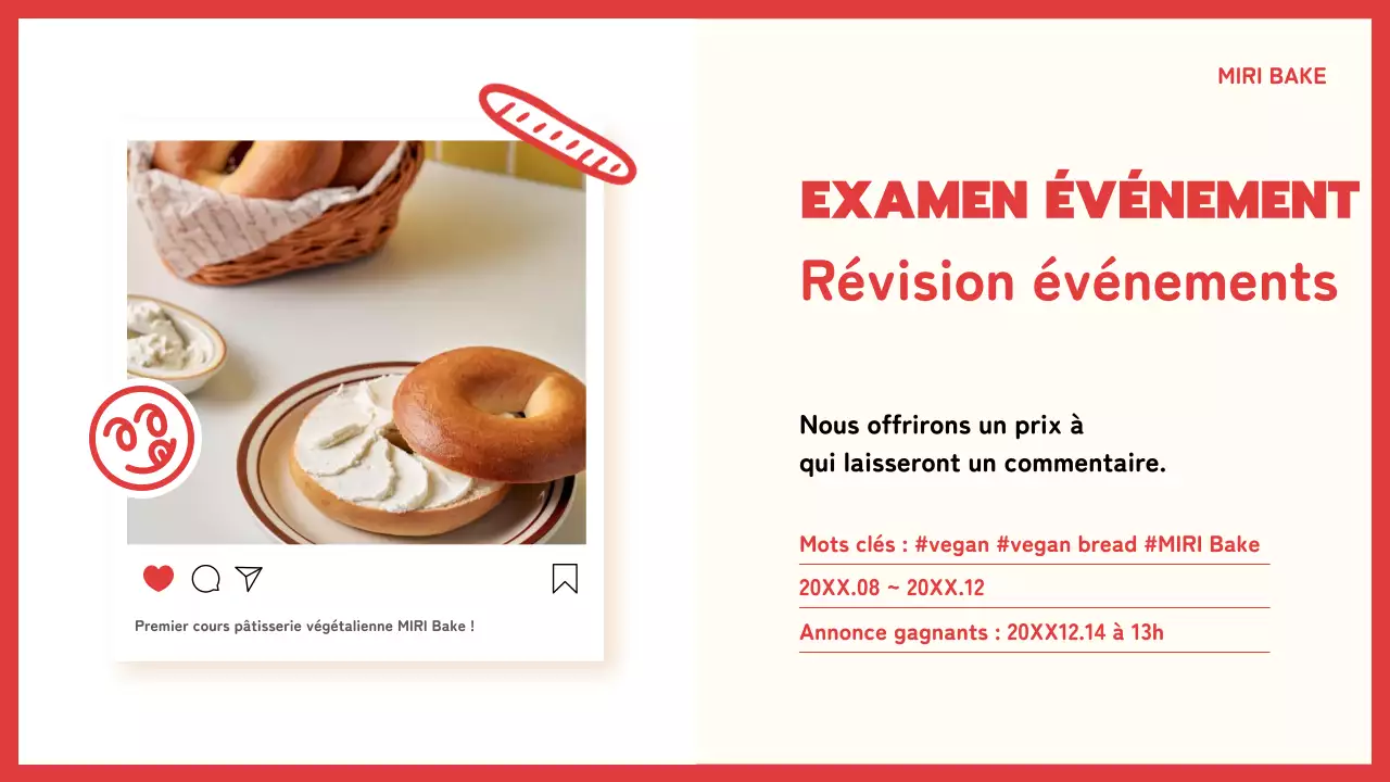 A propos de ce cours d'une journée de pâtisserie végétalienne en rouge et jaune