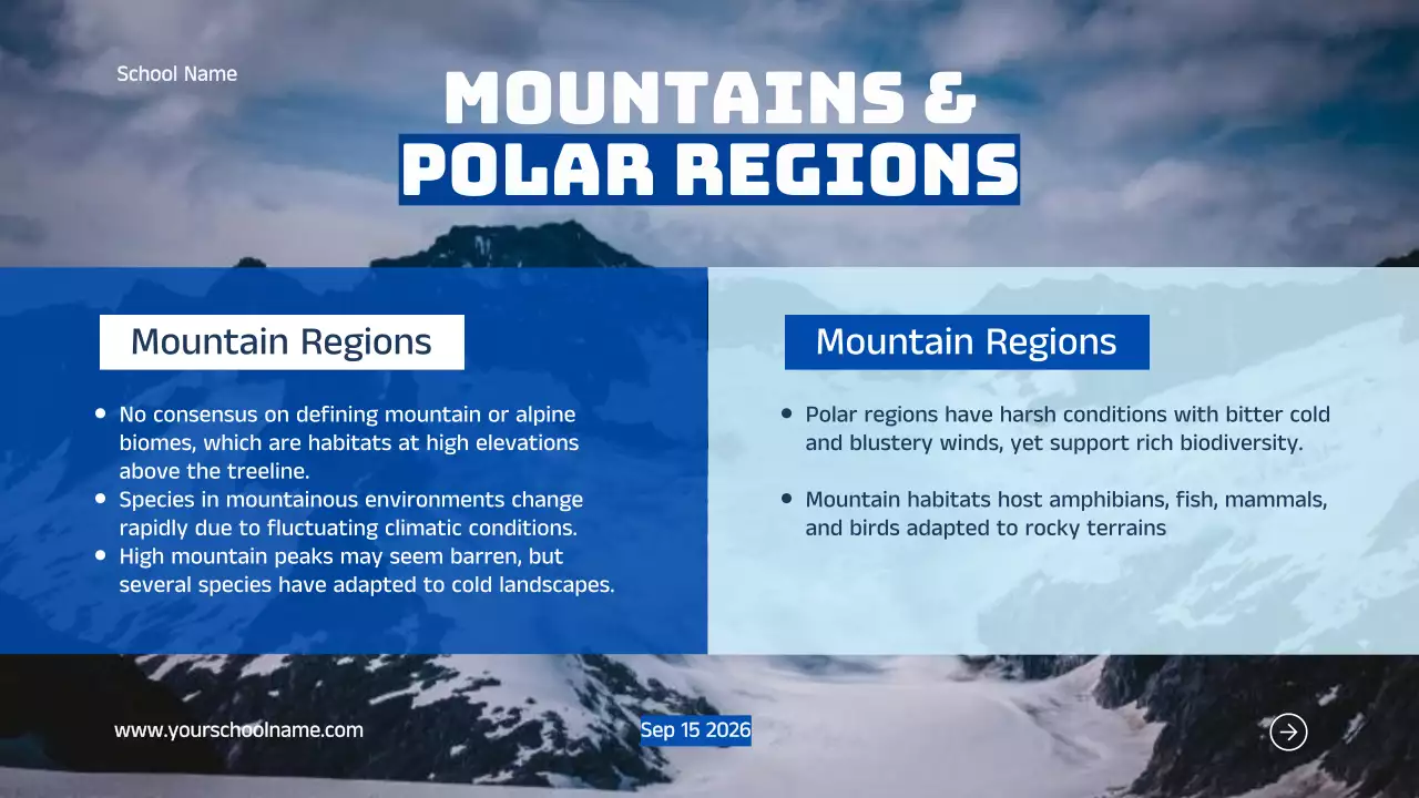 Blue Modern Animal Guide Presentation
