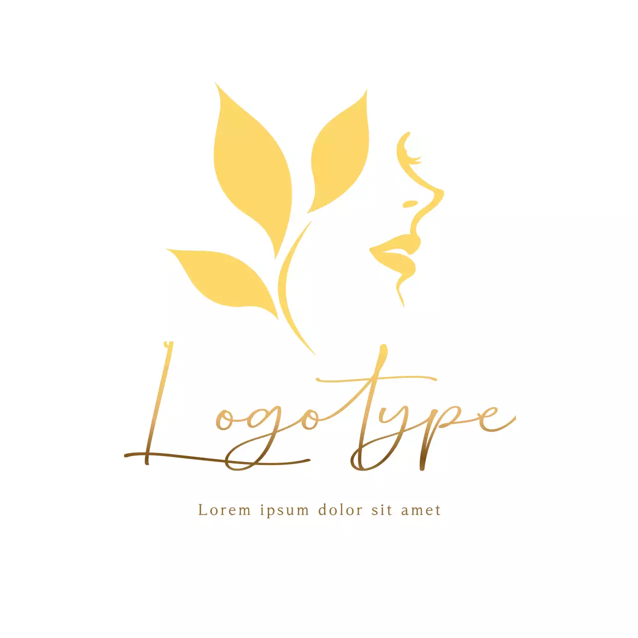 Gold Elegant Design Logo