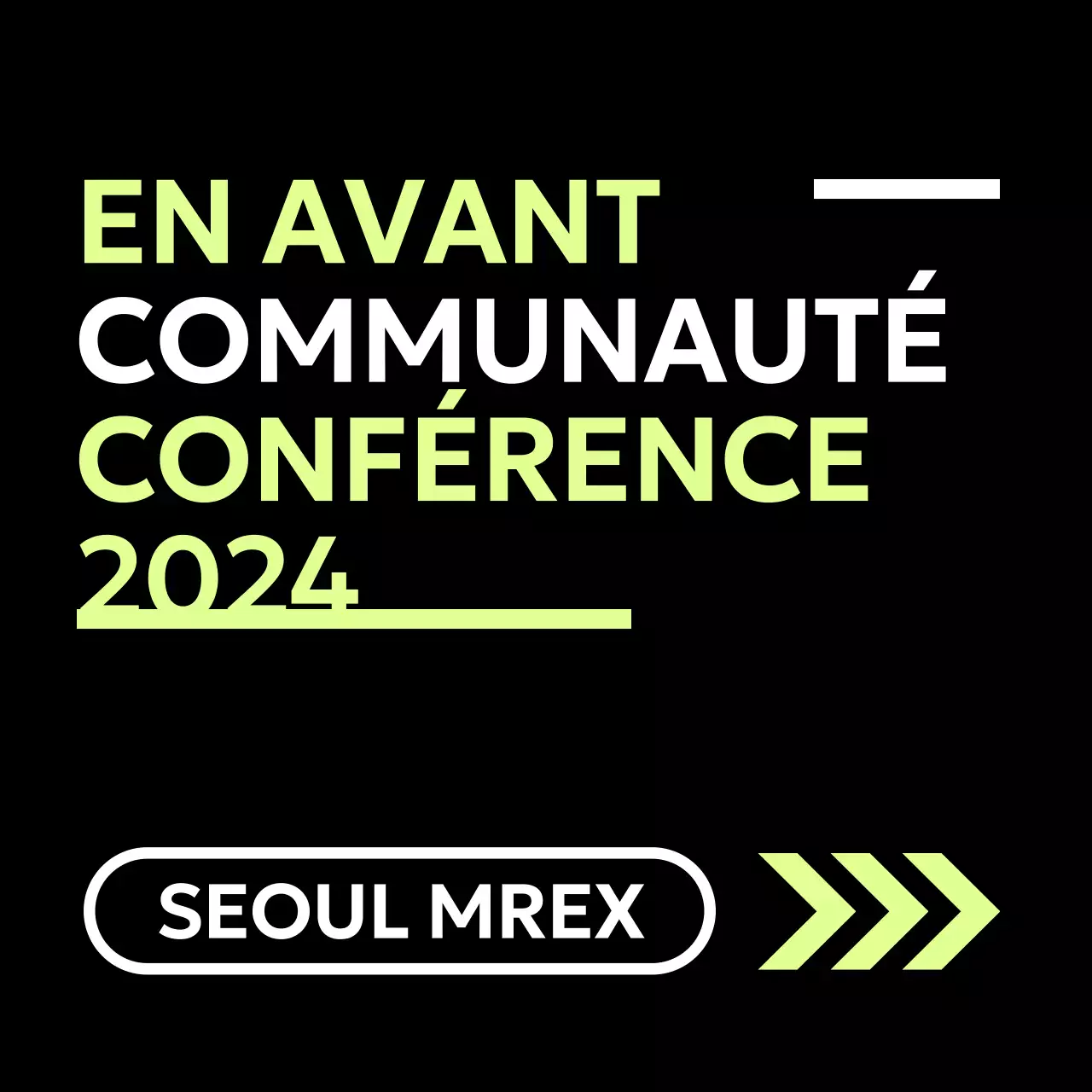 Promouvoir votre conférence moderne