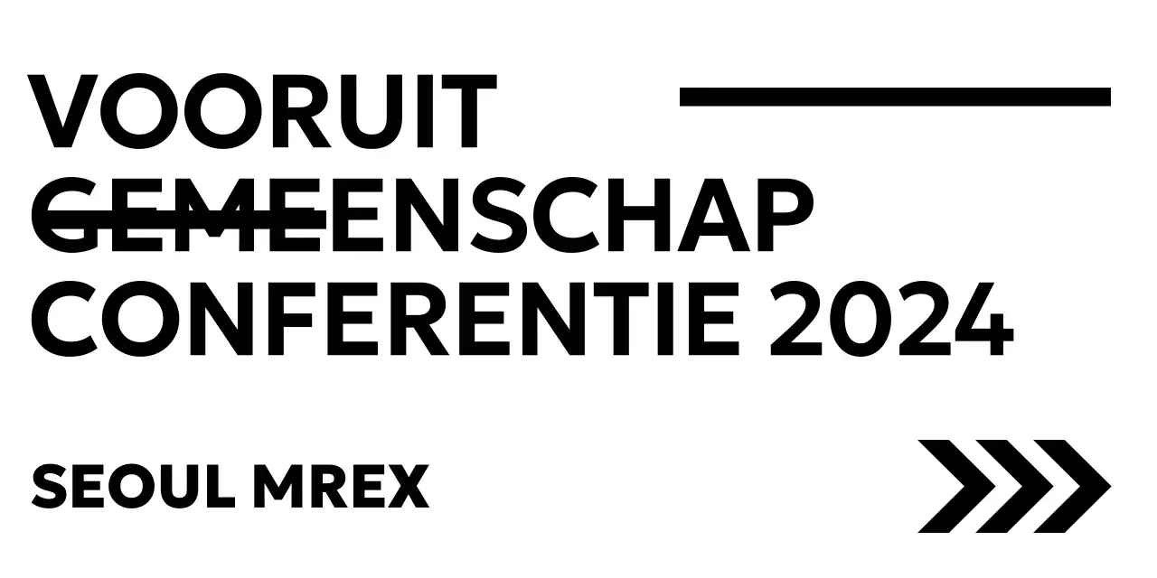 Promoot je moderne conferentie