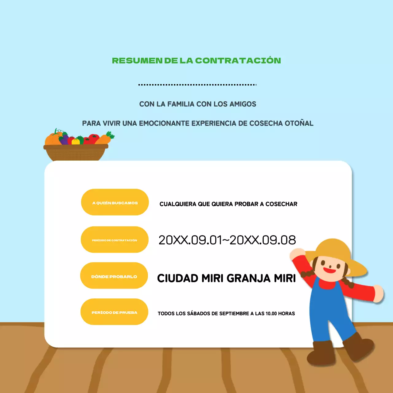 Información sobre la cosecha de los bellos azules y amarillos del otoño