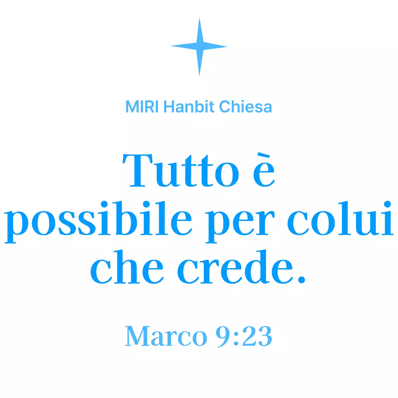 Citazioni bibliche semplici blu Promozione della chiesa