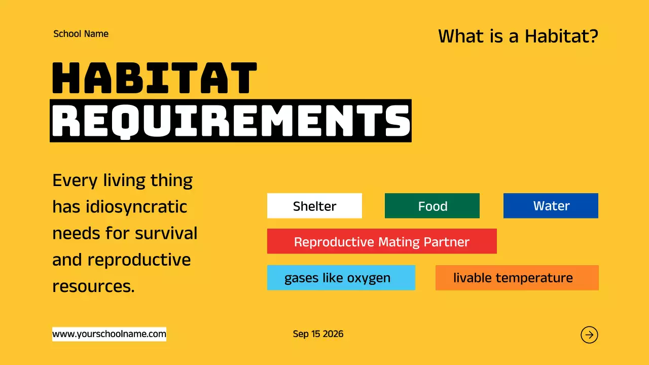 Blue Modern Animal Guide Presentation