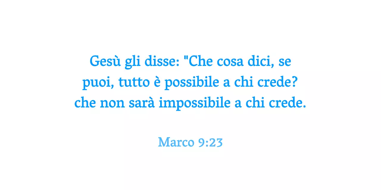 Citazioni bibliche semplici blu Promozione della chiesa