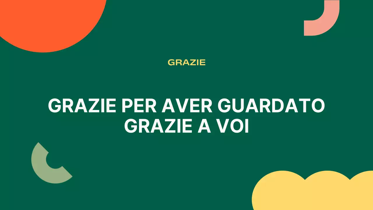 Presentazione kitsch del layout predefinito in arancione e giallo