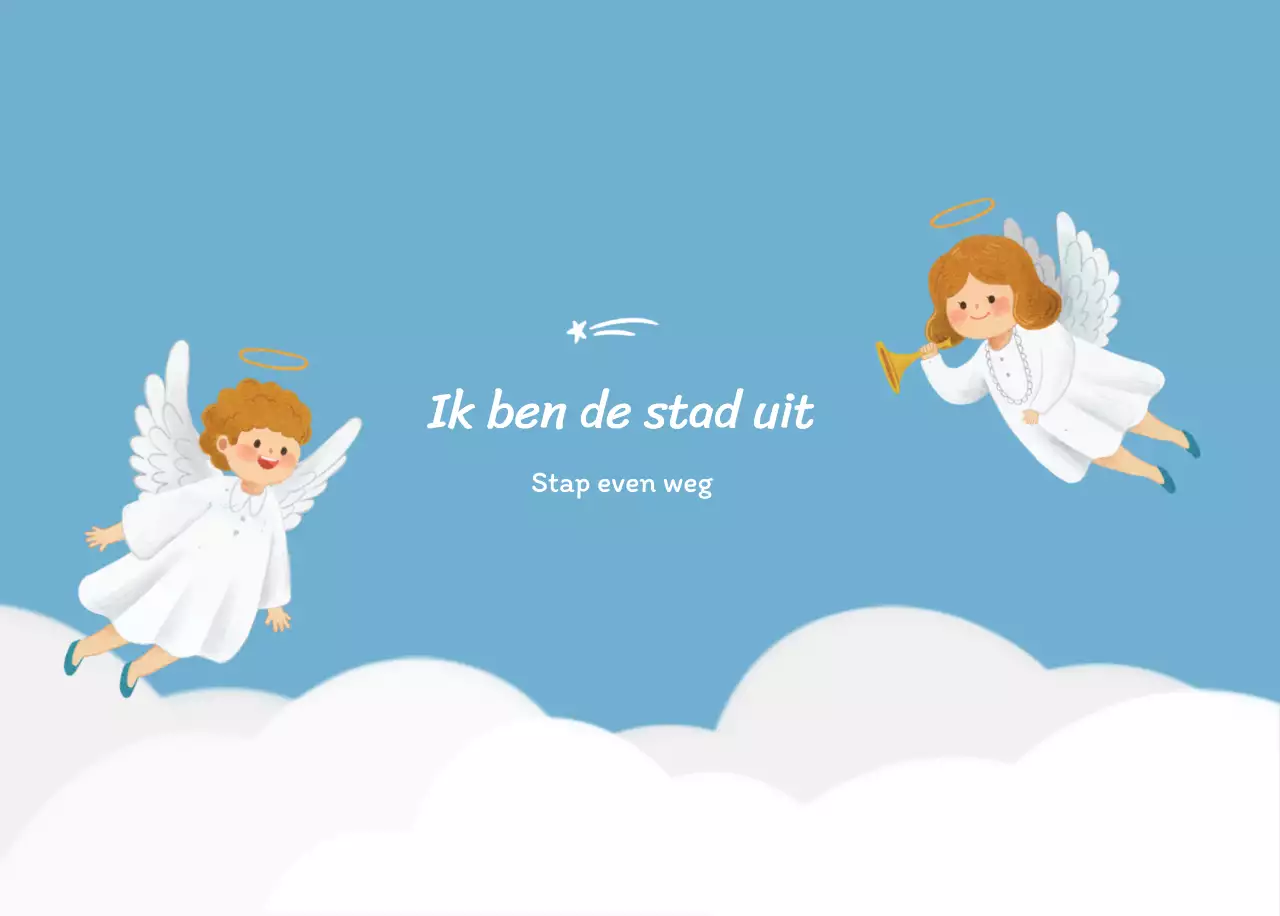 Een devotiekalender met gezellige illustraties en bijbelverzen op een lichtblauwe achtergrond