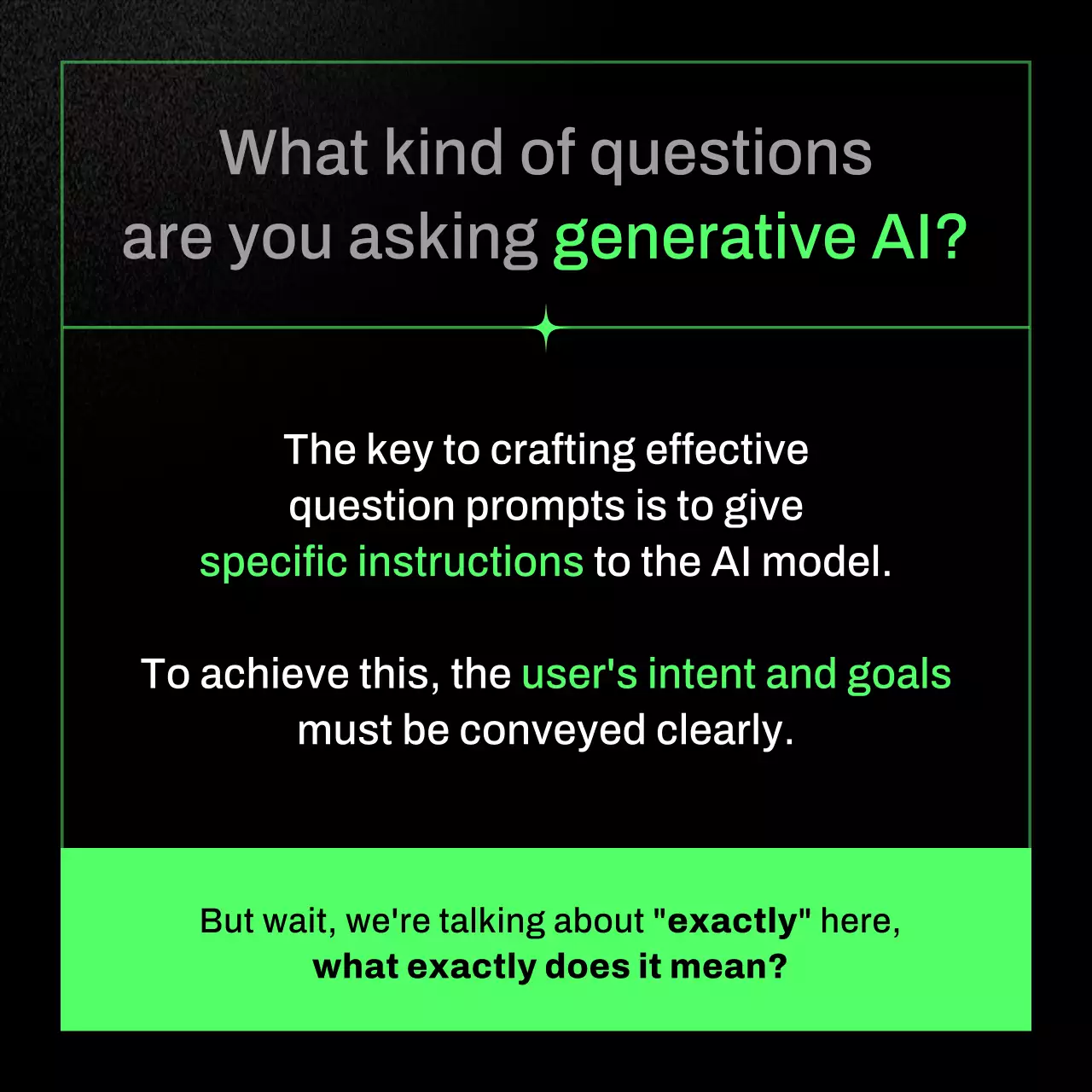 Black Modern Writing Guide Instagram Carousel