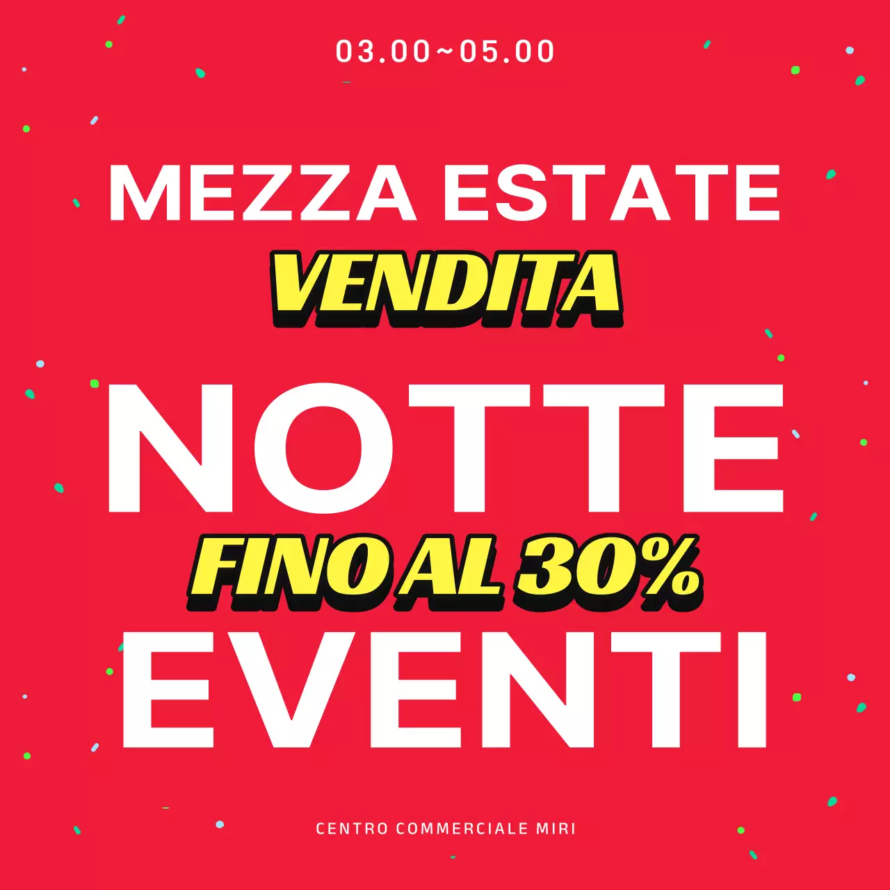 Promuovere le vendite estive con accenti rossi