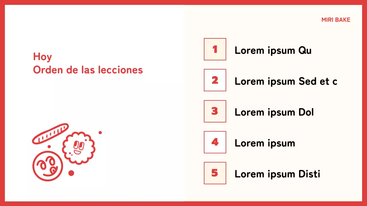 Sobre esta bonita clase de repostería vegana roja y amarilla de un día de duración