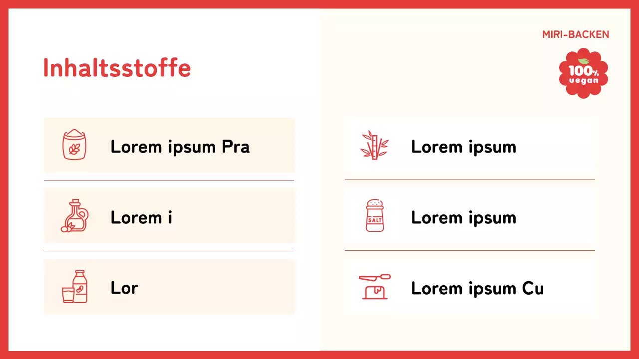 Über diesen süßen rot-gelben veganen Back-Tageskurs