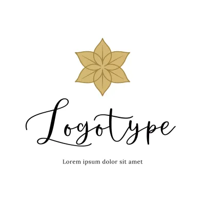 Gold Elegant Design Logo