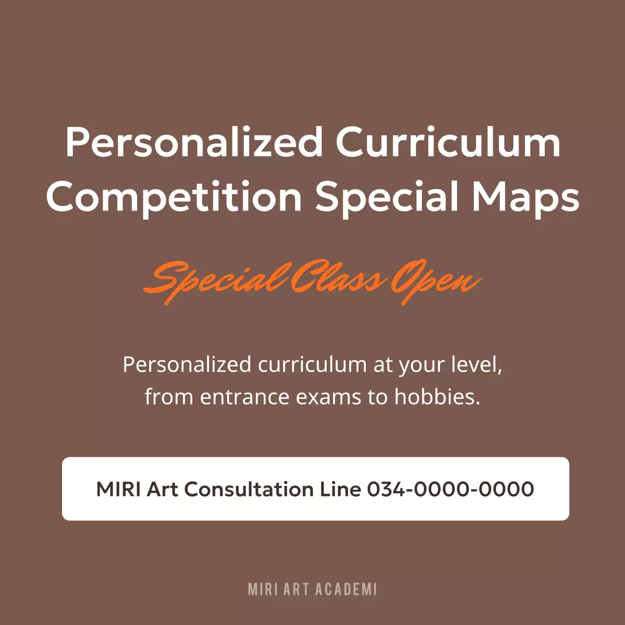 Brown Modern Review Invitation Instagram Carousel