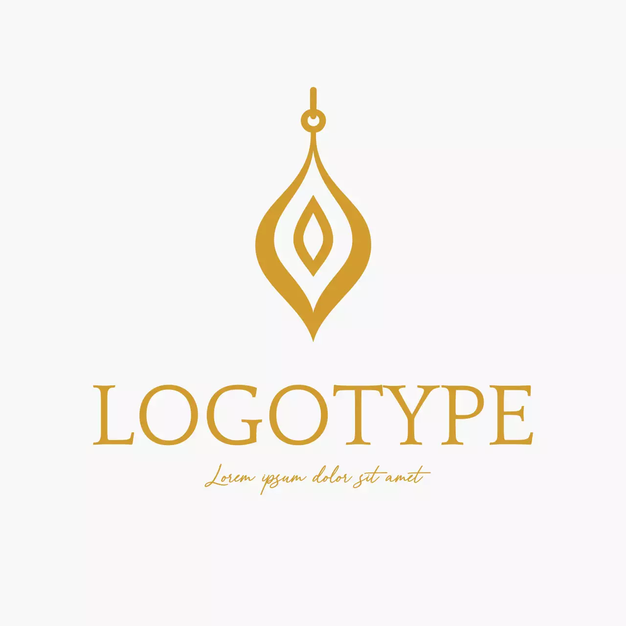 Gold Elegant Design Logo