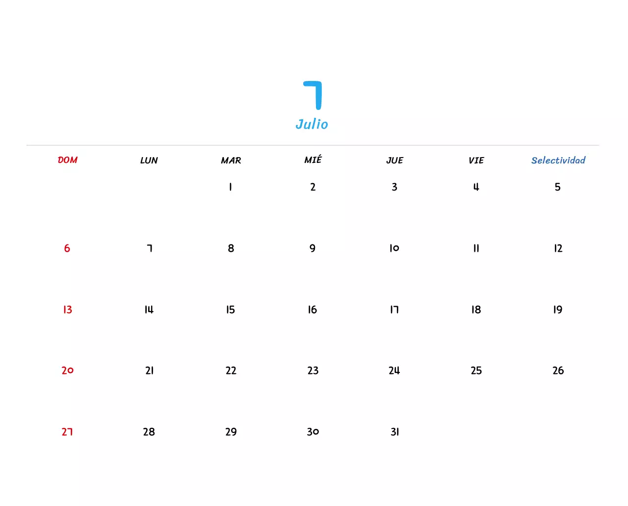 Calendario de Año Nuevo con simpáticas ilustraciones