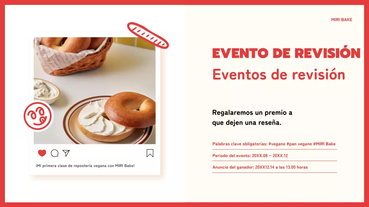 Sobre esta bonita clase de repostería vegana roja y amarilla de un día de duración