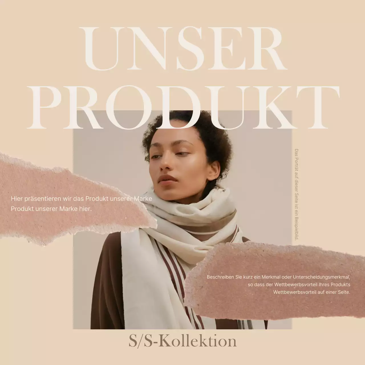 Eine Einführung in moderne Modemarken in Beige und Braun