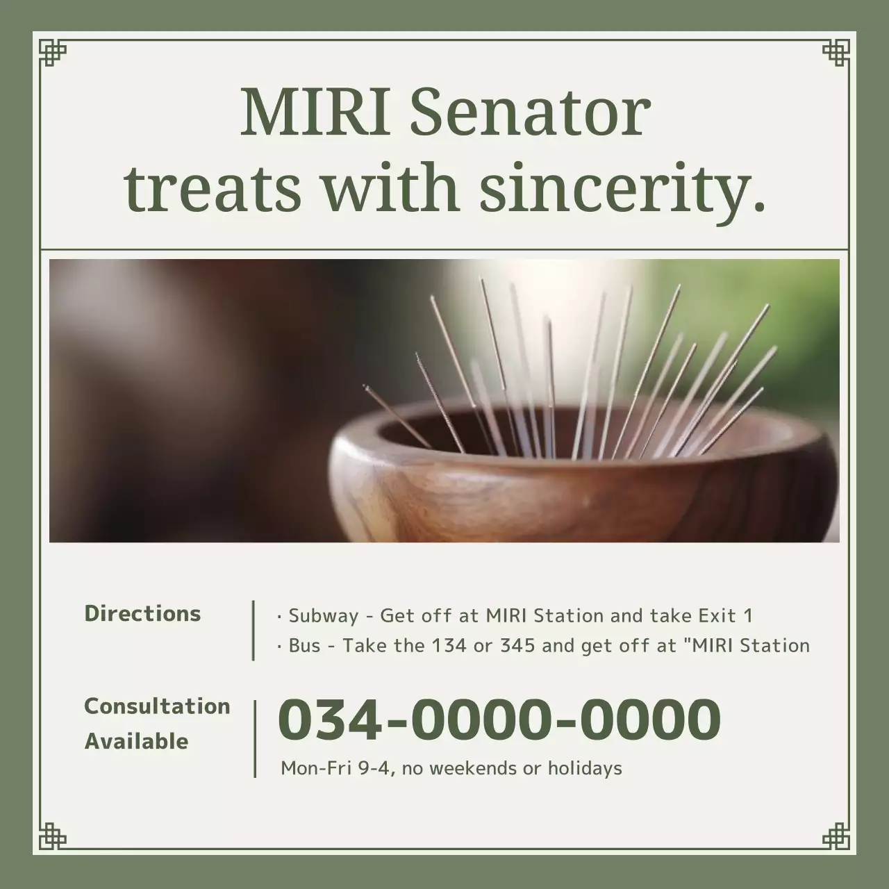 Green Traditional Health Promotion Instagram Carousel