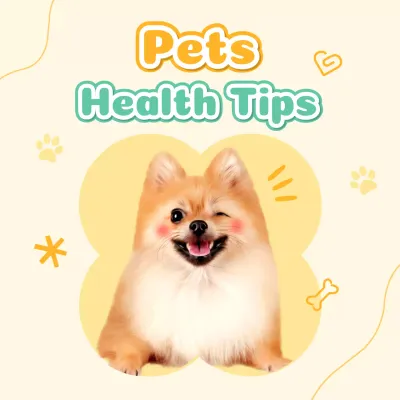 Beige Playful Pet Guide Social Media Post