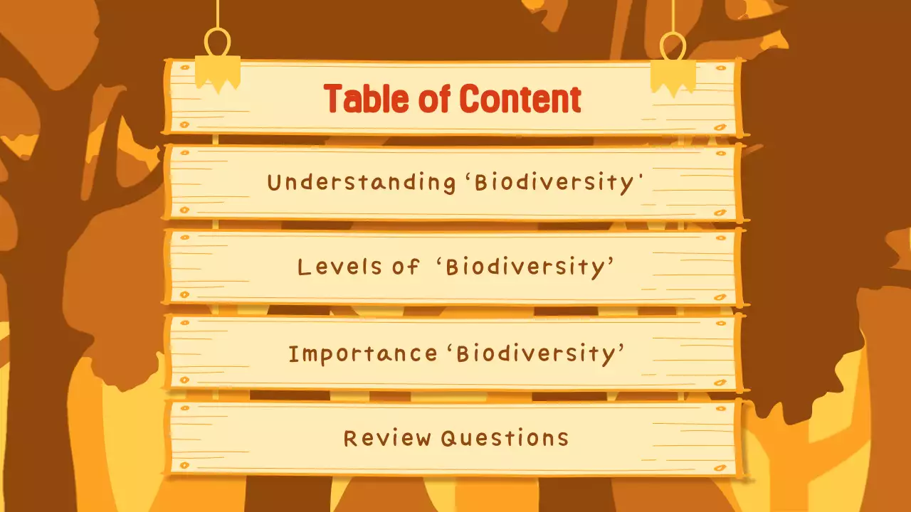 Orange Traditional Ecosystem Guide Presentation