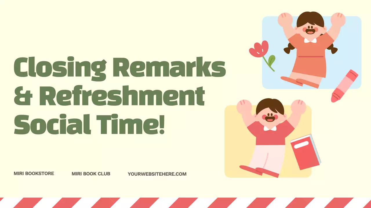 Beige Minimal Reading Agenda Presentation