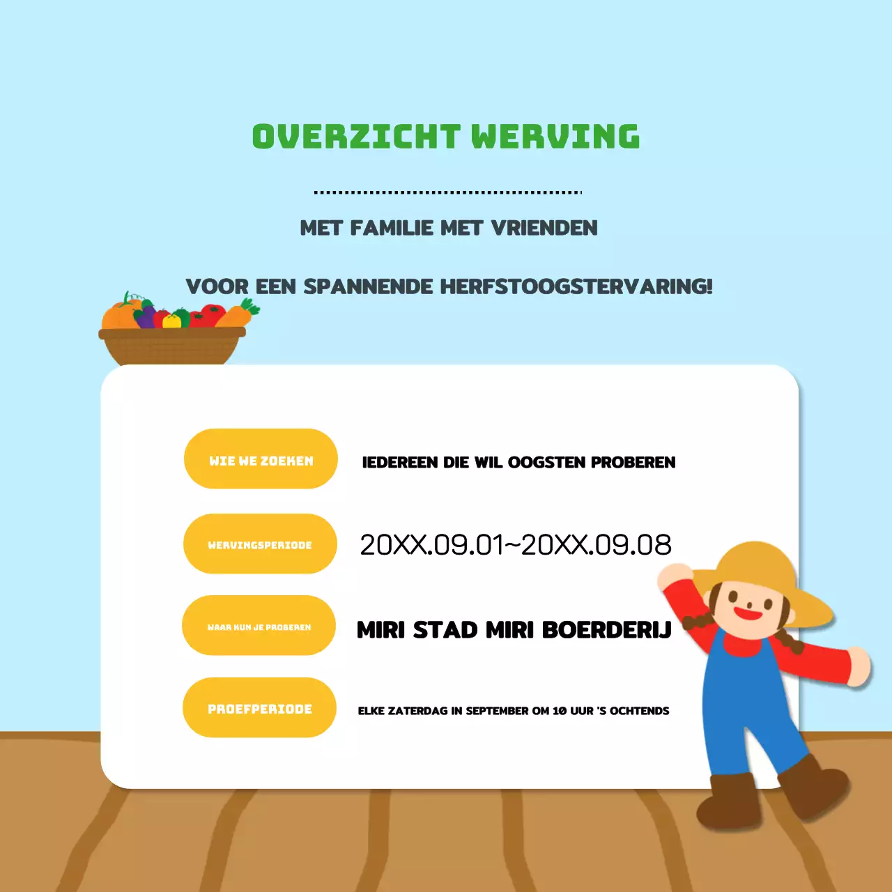 Informatie over het oogsten van het prachtige blauw en geel van de herfst