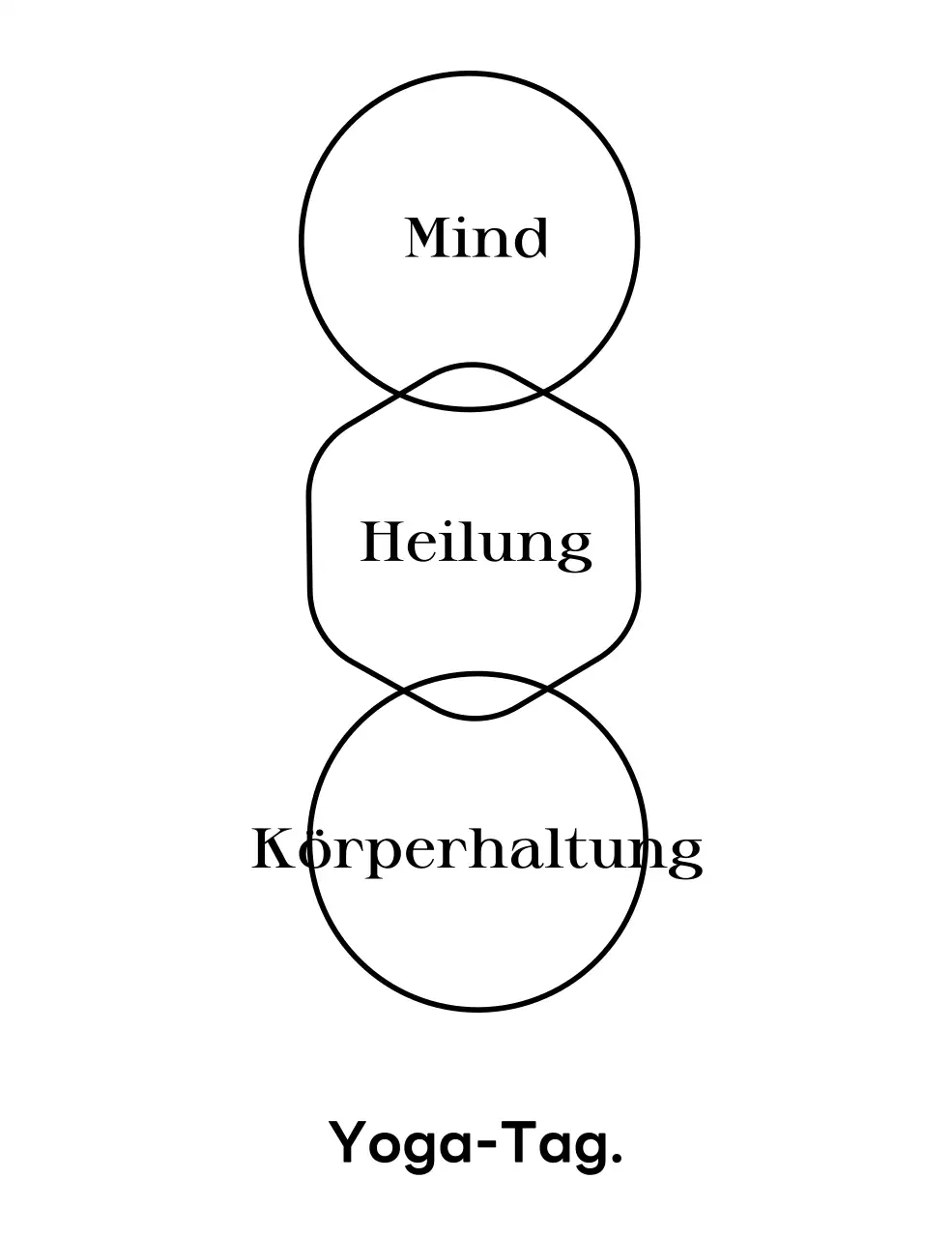 Werbebroschüre mit edlen Serifenschriften und Linienillustrationen
