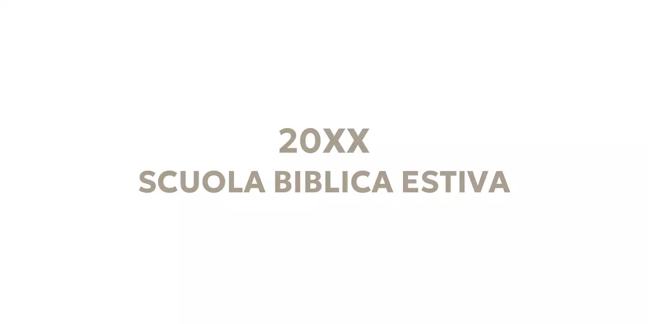 Arancione Oro Sentimento colorato Chiesa Scuola di personalità estiva