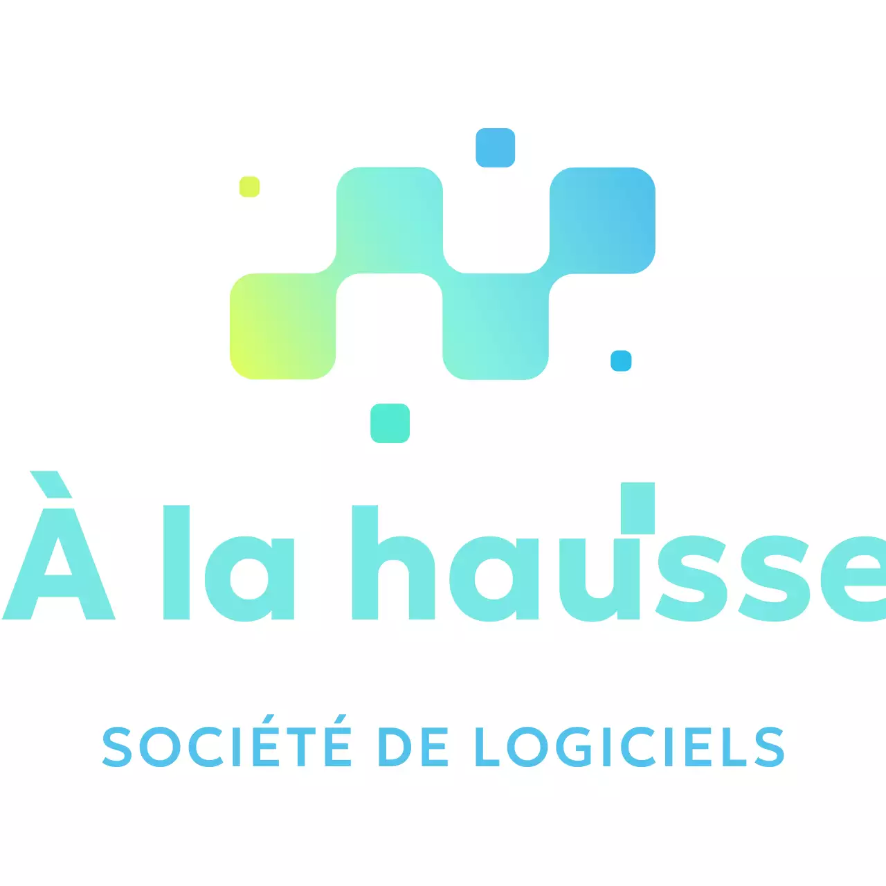 Séminaire d'entreprise simple avec logo dégradé