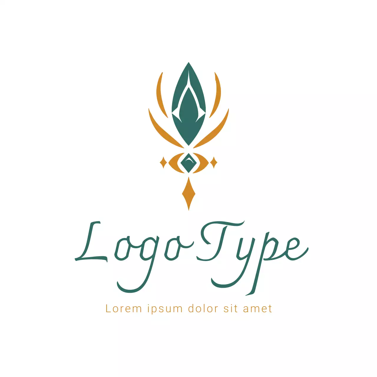 Green Elegant Design Logo