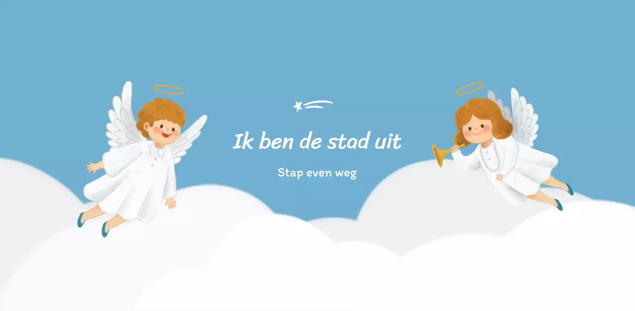 Een devotiekalender met gezellige illustraties en bijbelverzen op een lichtblauwe achtergrond