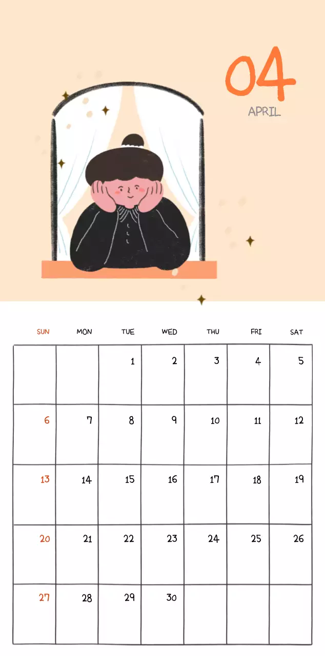 Colorful and cute everyday illustration concept