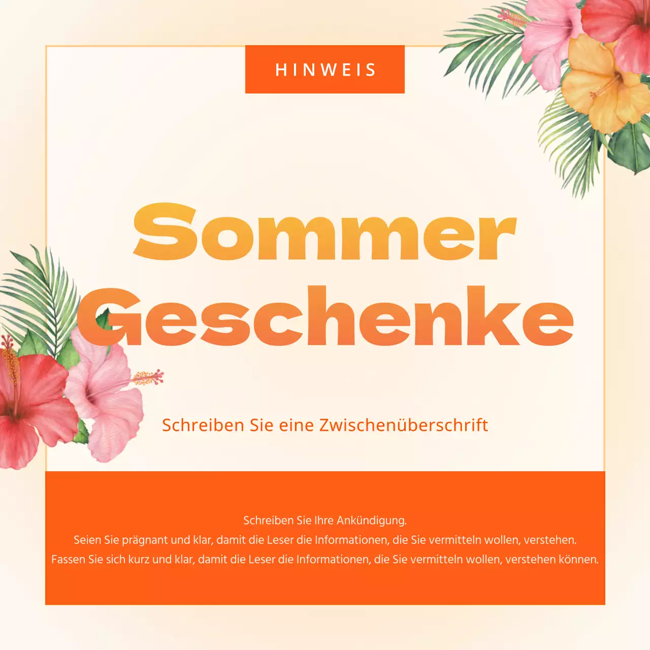 Tropischer Blumenhintergrund in Mint und Hot Pink