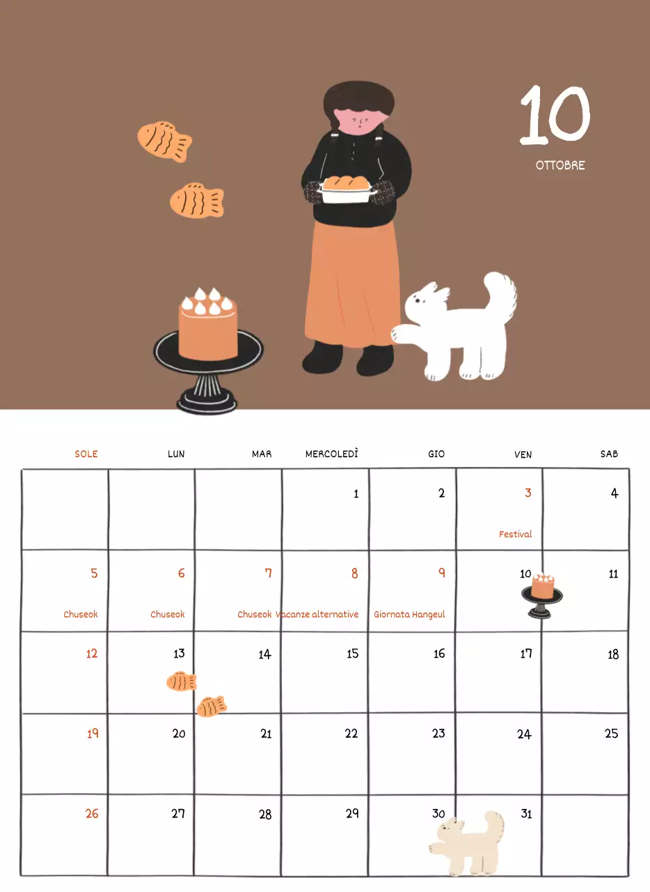 Un concetto di illustrazione colorata e simpatica per tutti i giorni