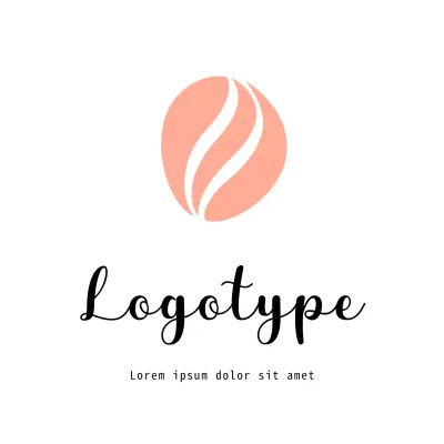 Coral Minimal Design Logo