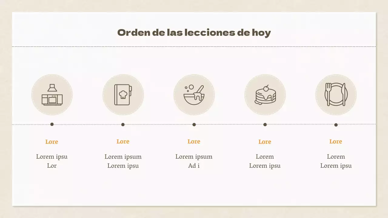 Modern Baking in Beige One Day Class Receta