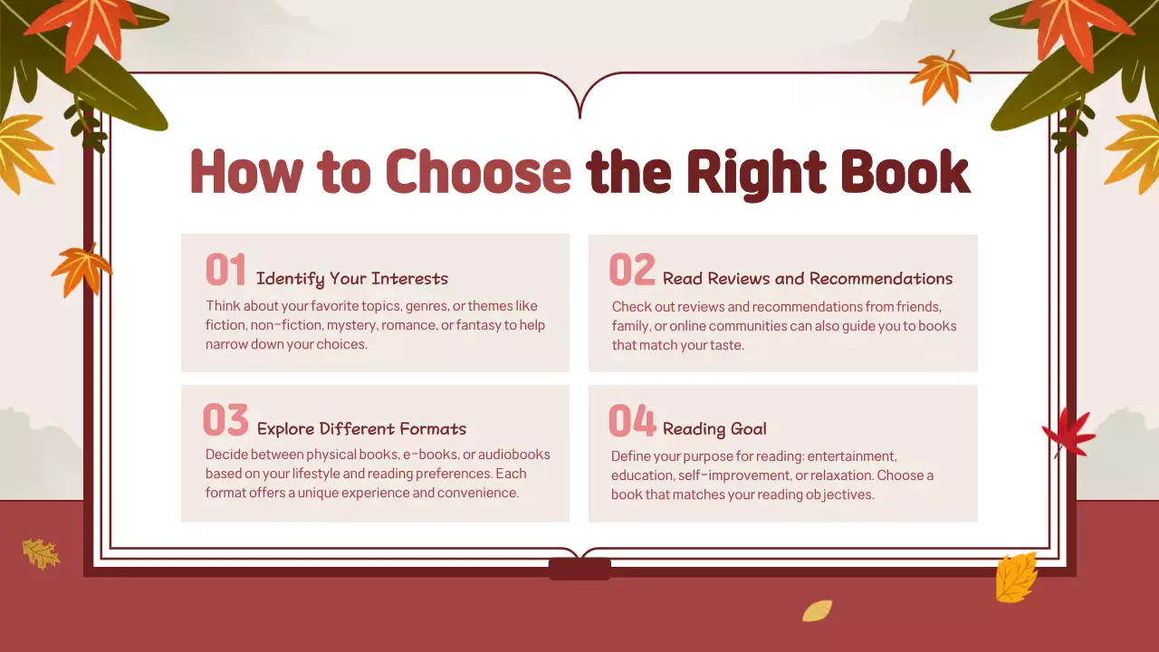 Trình bày hướng dẫn Sách Brown Rustic