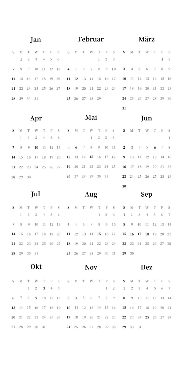 Ein schlichtes, klassisches Meisterwerk in Schwarz und Grau