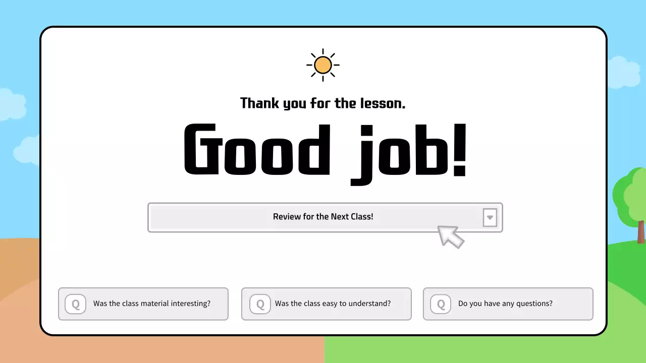 Blue Simple Animal Guide Presentation