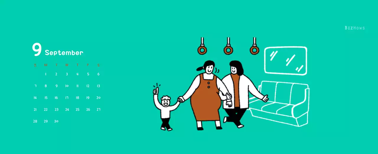 かわいいイラストの年賀状