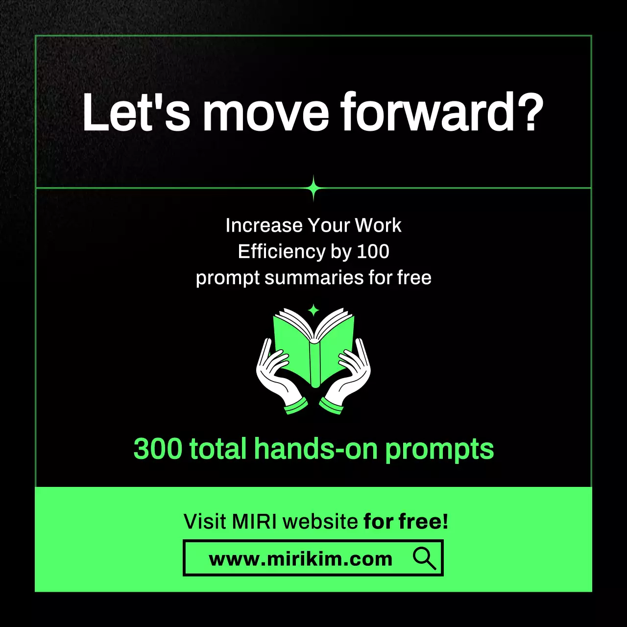 Black Modern Writing Guide Instagram Carousel