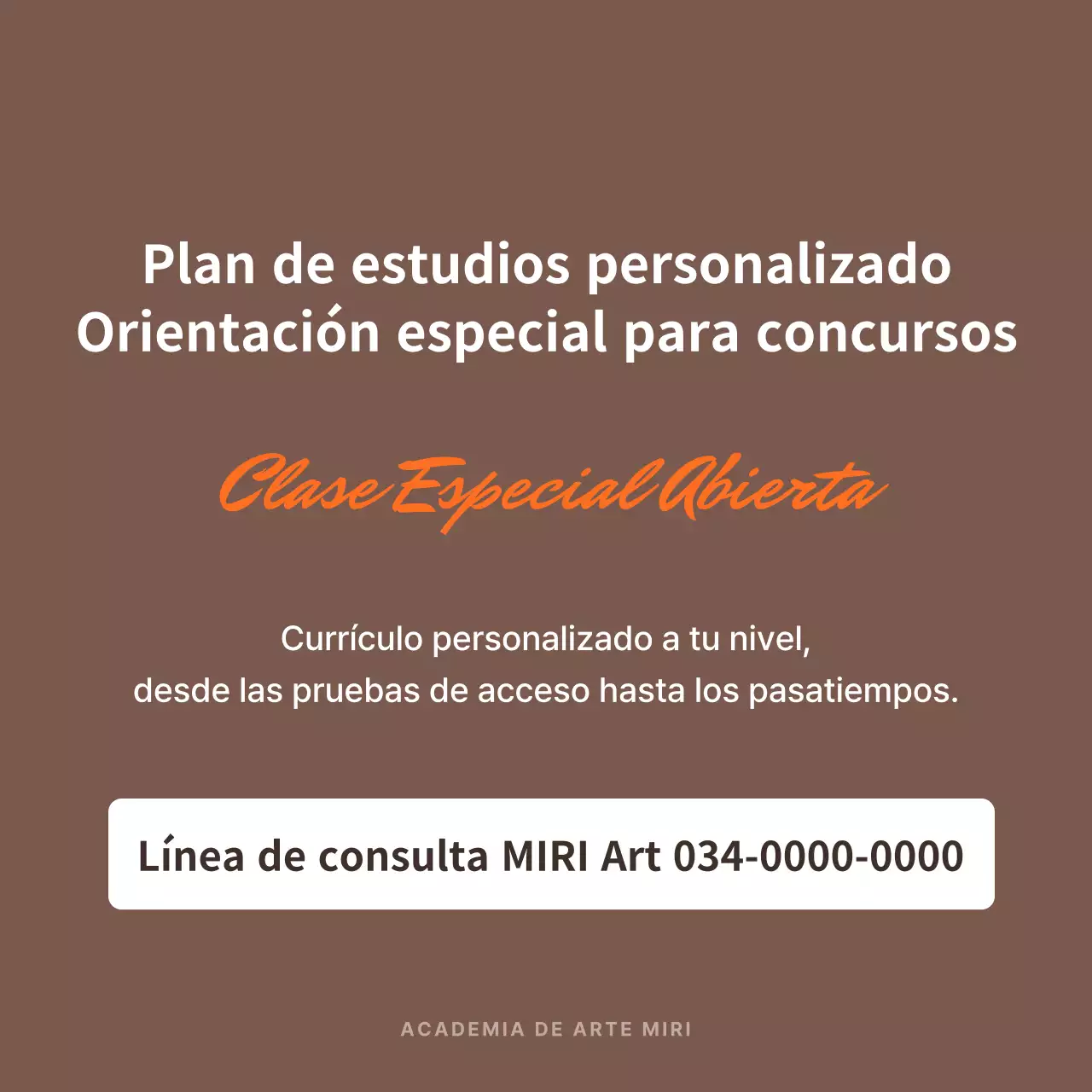 Promover testimonios con reflejos marrones y naranjas