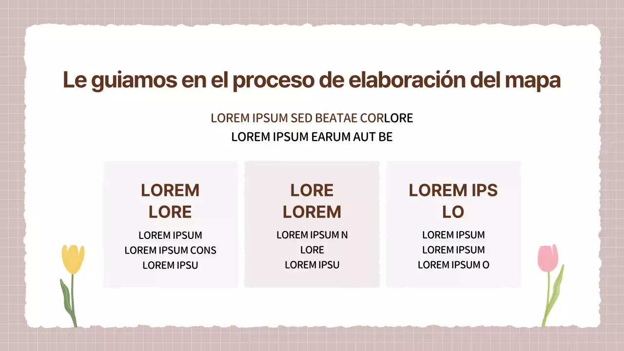 Un acogedor prospecto de escuela de arte en beige y marrón