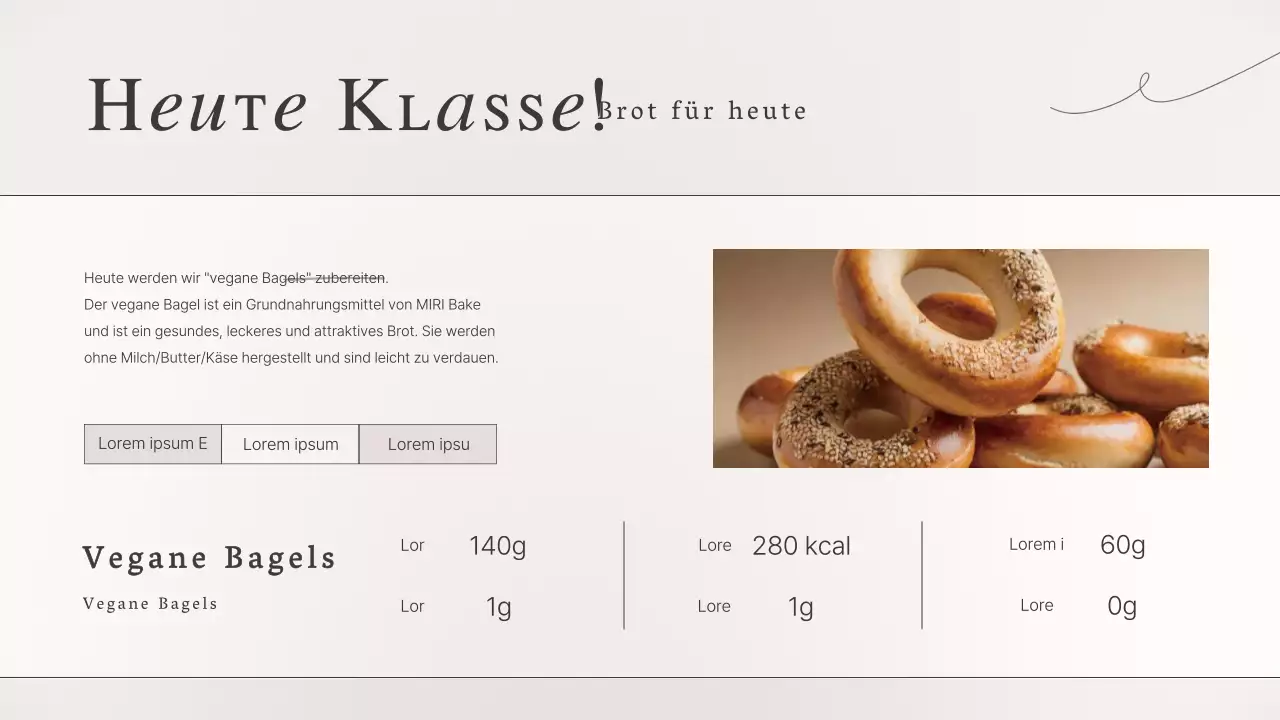 Luxusbacken in Braun- und Beigetönen Ein-Tages-Kurs Materialien