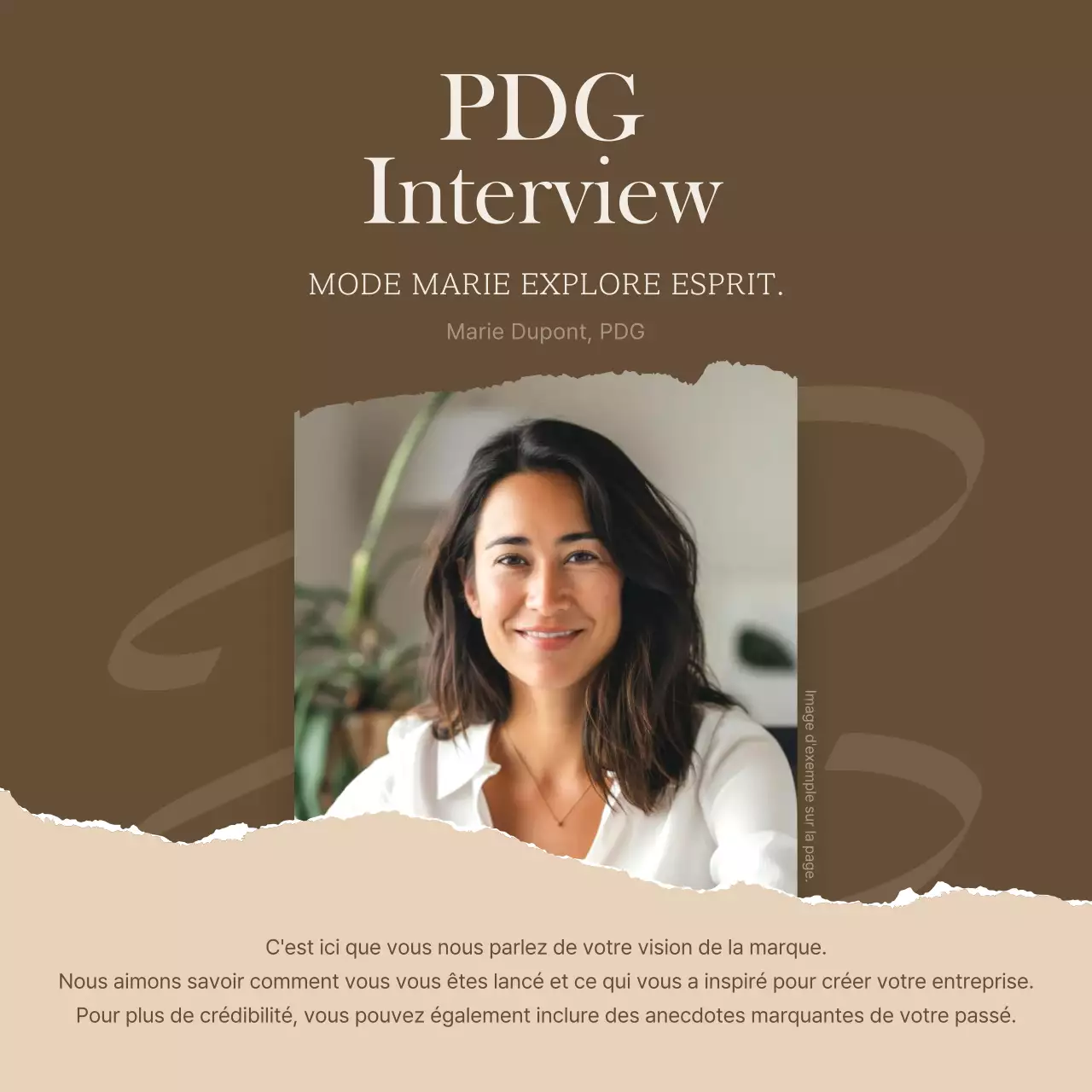 Une introduction aux marques de mode moderne en beige et brun