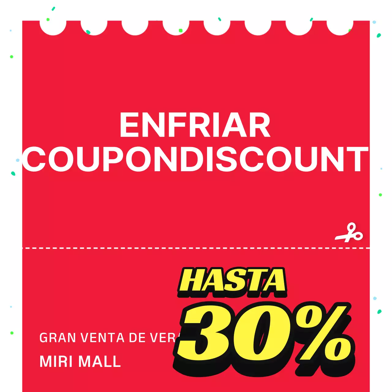 Promueva las ventas de verano con acentos rojos