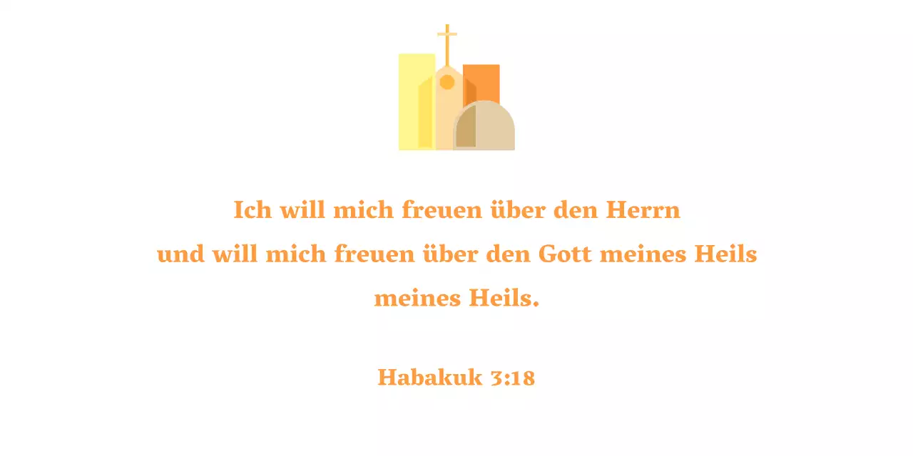 Emotionales Kirchen-Werbelogo in warmen Farben