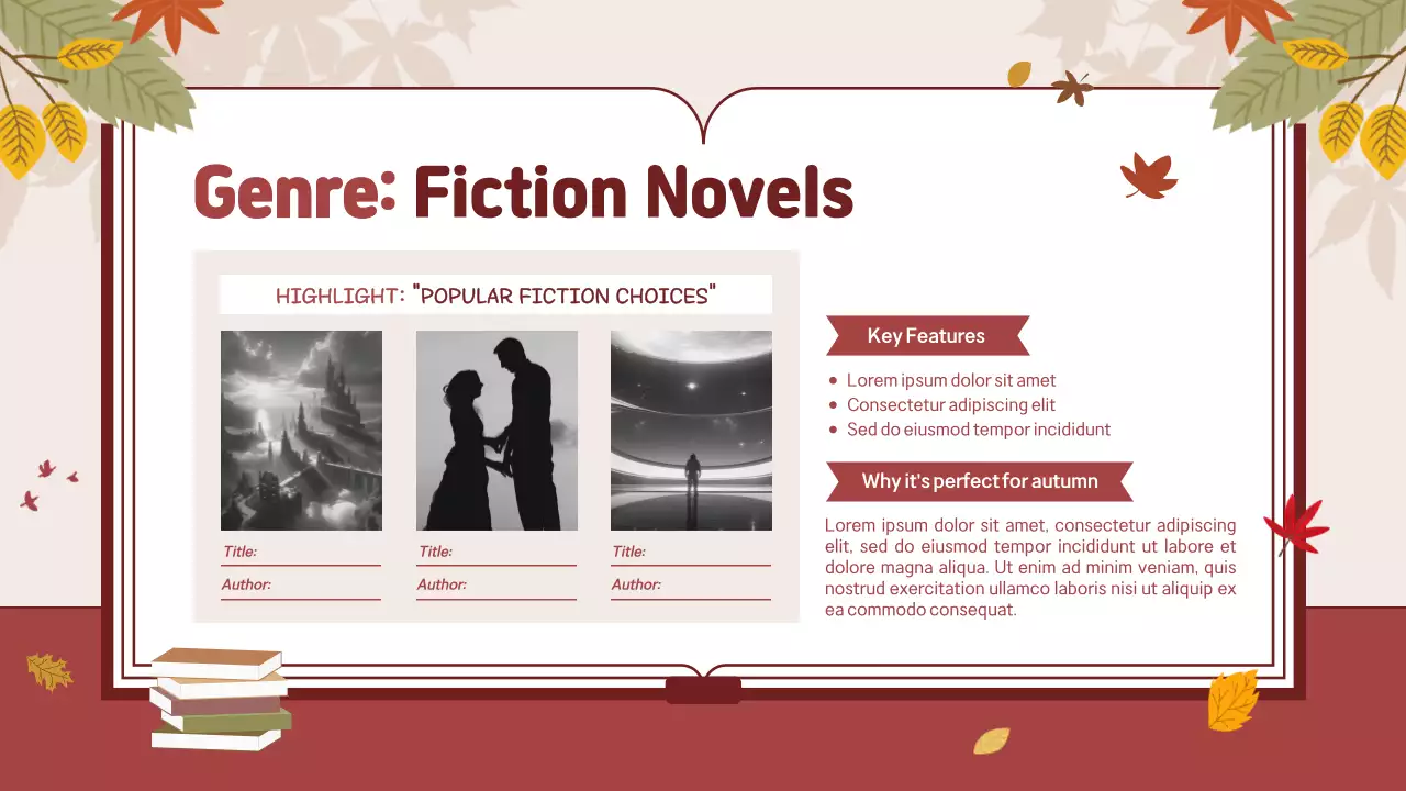 Trình bày hướng dẫn Sách Brown Rustic