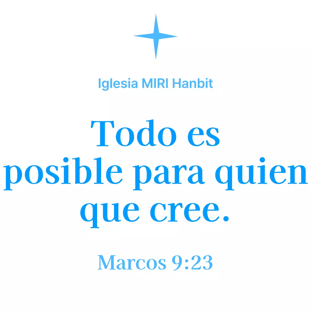 Azul Simple Bible Verse Quotes Church Promotion