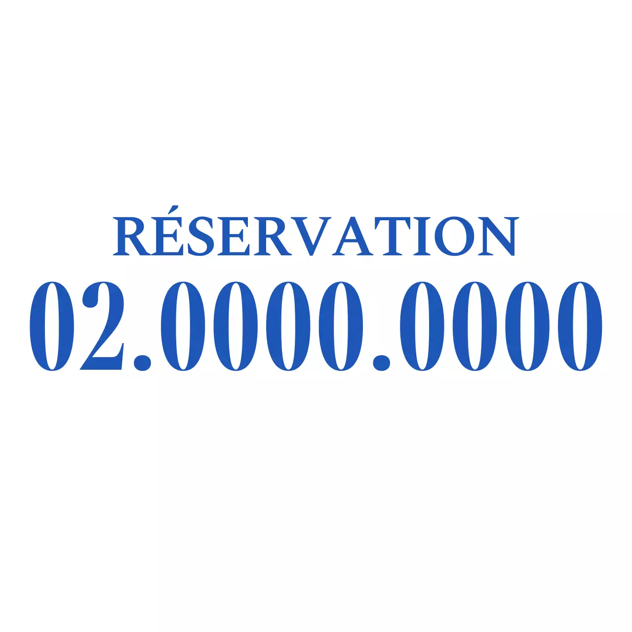 Promouvoir un salon de coiffure classique bleu